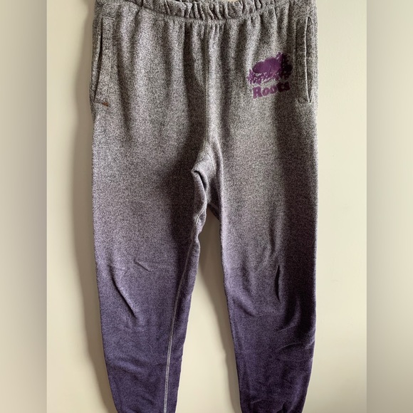 Roots women’s fleece ombré dyes track pants - Picture 1 of 5